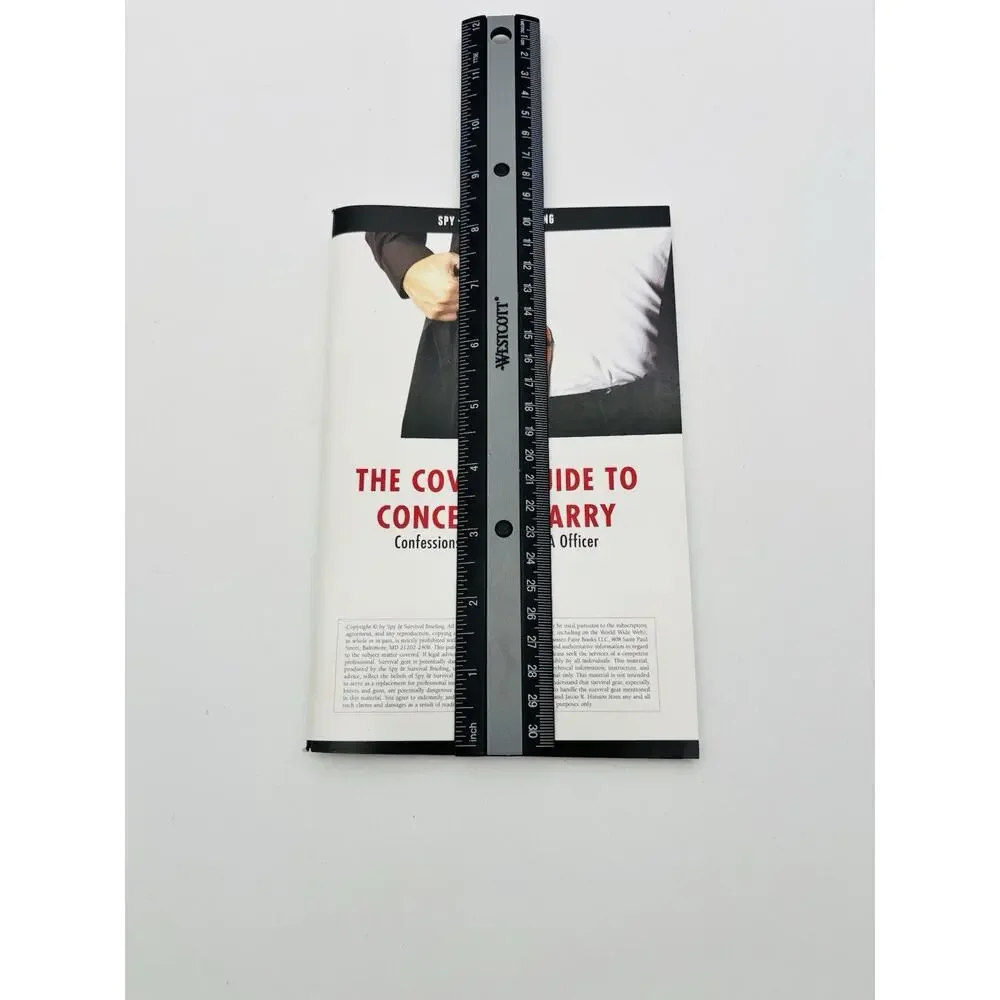 Covert Guide to Concealed Carry Confessions of a Former CIA Officer Book Spy VG